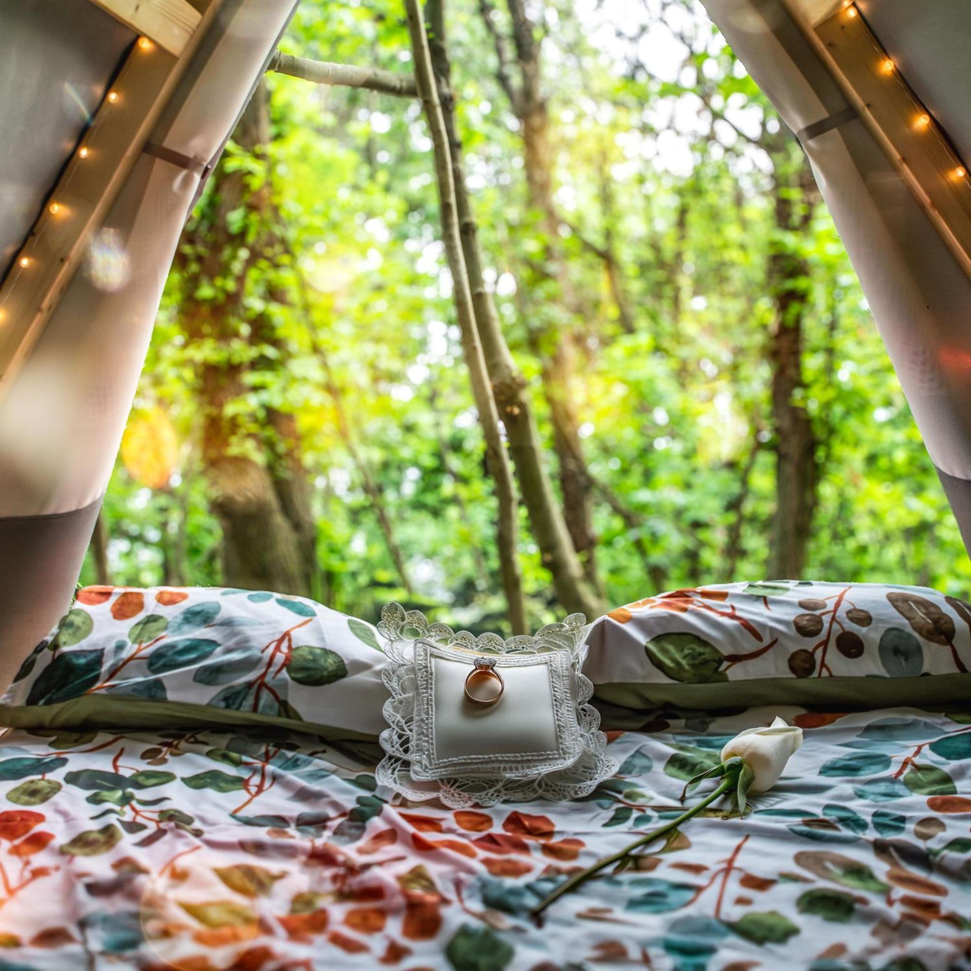 Luxury tent Tenda Tipi Glamping Mare By Smart-home Genoa
